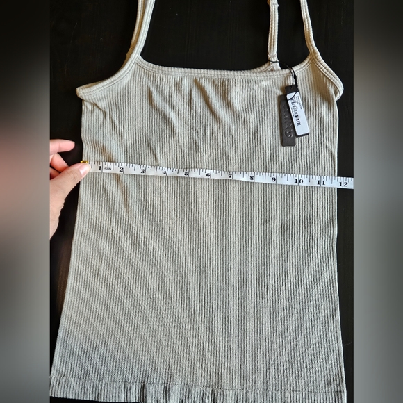 Skims Ribbed Sleep Tank Top in Sea Haze Size L/ XL NWT - Picture 4 of 6